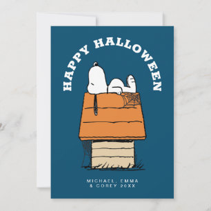 Erdnüsse Snoopy und die Boos Feiertagskarte