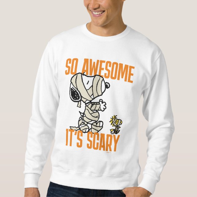 Erdnüsse | Snoopy und Waldmumies Sweatshirt (Vorderseite)