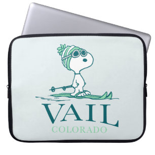 Erdnüsse Snoopy Vail Colorado Laptopschutzhülle
