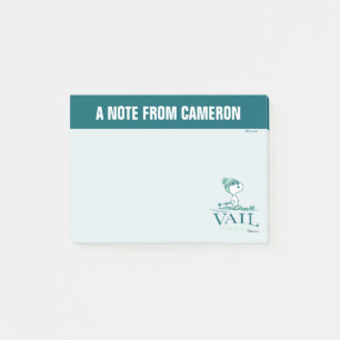 Erdnüsse Snoopy Vail Colorado Post-it Klebezettel