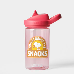 Erdnüsse Snoopy Vergessen Sie nicht die Snacks Trinkflasche