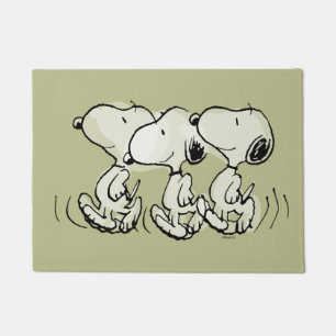 Erdnüsse Snoopy Walking Tall Fußmatte