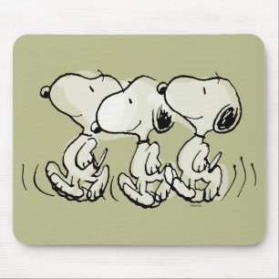 Erdnüsse   Snoopy Walking Tall Mousepad