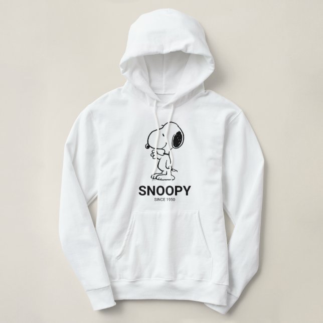 Erdnüsse | Snoopy Waves Hoodie (Design vorne)
