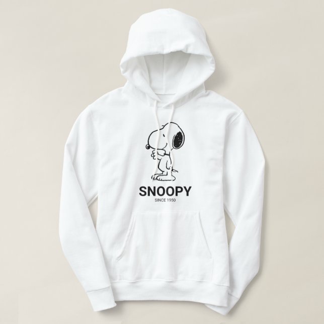 Erdnüsse | Snoopy Waves Hoodie (Design vorne)