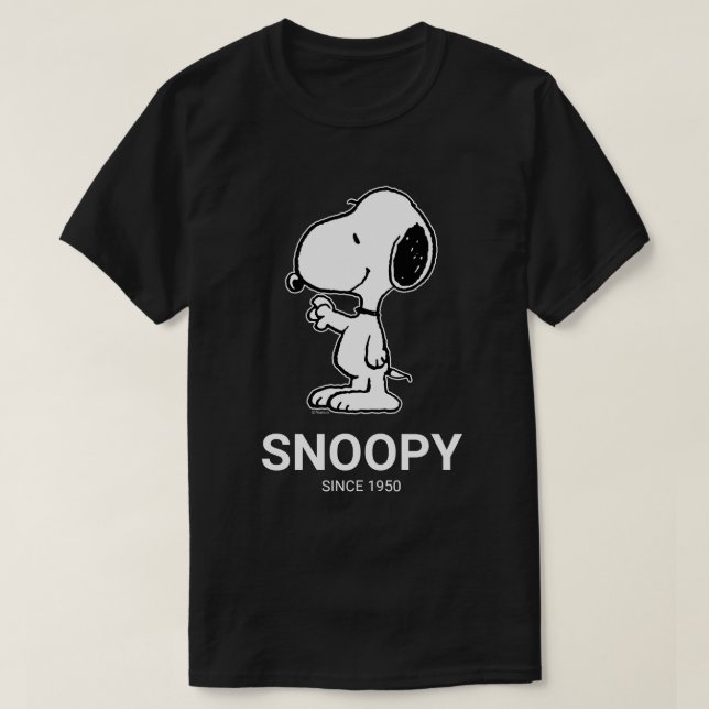 Erdnüsse | Snoopy Waves T-Shirt (Design vorne)