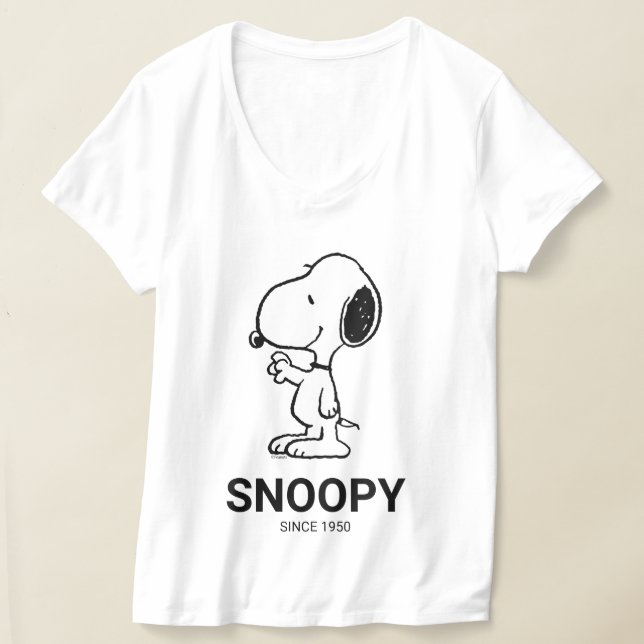 Erdnüsse | Snoopy Waves T-Shirt (Ablage )
