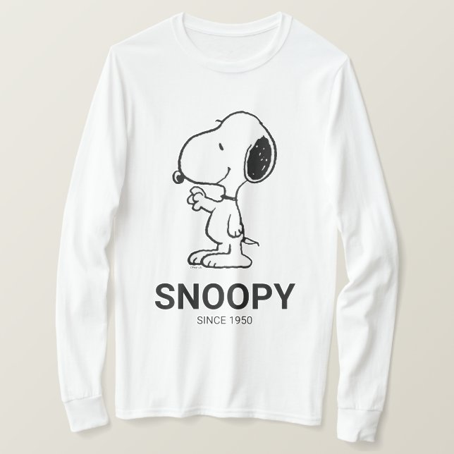 Erdnüsse | Snoopy Waves T-Shirt (Design vorne)