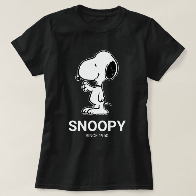 Erdnüsse | Snoopy Waves T-Shirt (Design vorne)