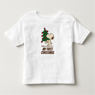 Erdnüsse   Snoopy Weihnachtsbaum Kleinkind T-shirt