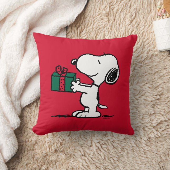 Erdnüsse | Snoopy Weihnachtsgeschenk Kissen (Decke)