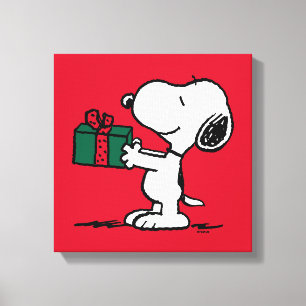 Erdnüsse   Snoopy Weihnachtsgeschenk Leinwanddruck