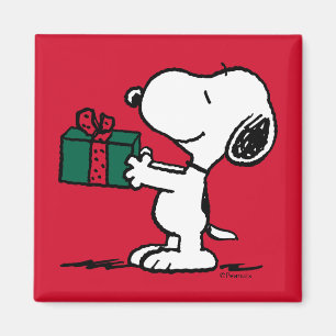 Erdnüsse   Snoopy Weihnachtsgeschenk Magnet