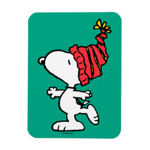 Erdnüsse   Snoopy Winter Beanie Cap Magnet