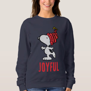 Erdnüsse Snoopy Winter Beanie Cap Sweatshirt