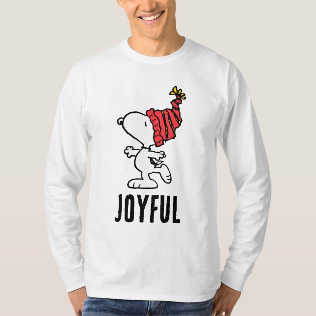 Erdnüsse | Snoopy Winter Beanie Cap T-Shirt (Vorderseite)