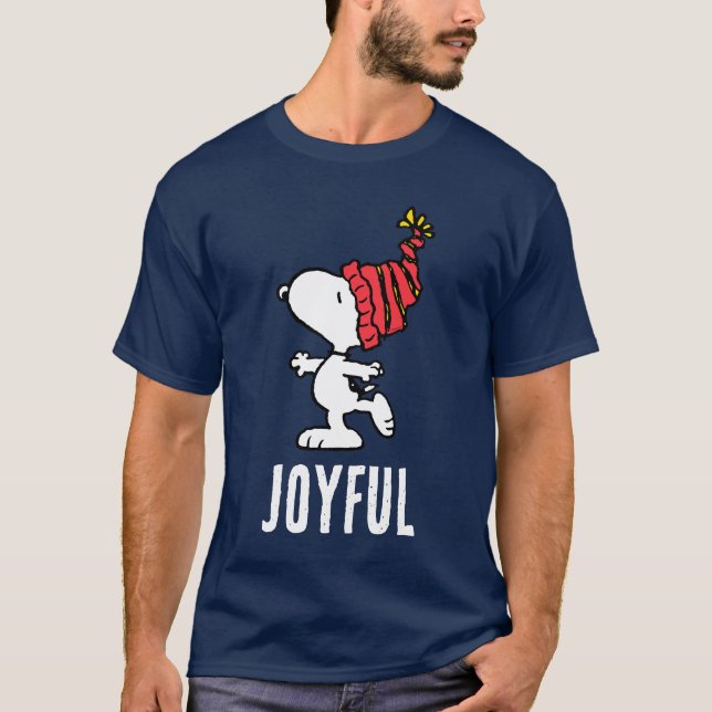 Erdnüsse | Snoopy Winter Beanie Cap T-Shirt (Vorderseite)