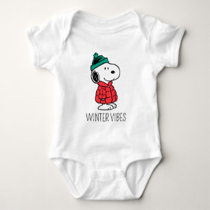 Erdnüsse   Snoopy Winter Coat & Hat Baby Strampler
