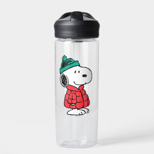 Erdnüsse   Snoopy Winter Coat & Hat Trinkflasche
