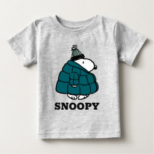Erdnüsse Snoopy Winter Puffer Jacket Baby T-shirt