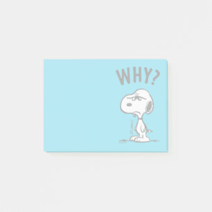 Erdnüsse   Snoopy Wonders Warum? Post-it Klebezettel