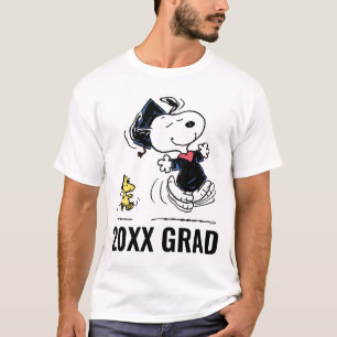 Erdnüsse Snoopy & Woodstock Abschluss T-Shirt