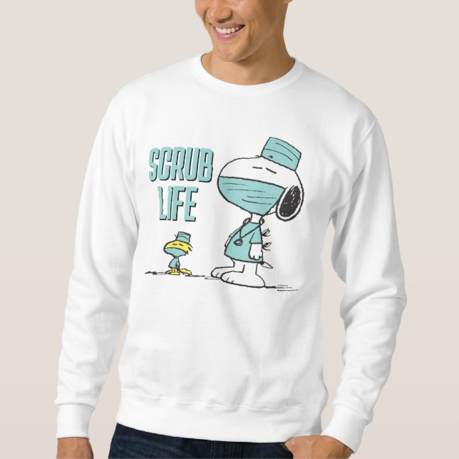 Erdnüsse | Snoopy & Woodstock Ärzte Sweatshirt (Vorderseite)