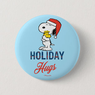 Erdnüsse Snoopy & Woodstock Button