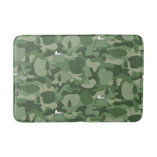 Erdnüsse   Snoopy & Woodstock Camouflage Camp Badematte