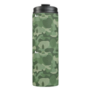 Erdnüsse Snoopy & Woodstock Camouflage Camp Thermosbecher