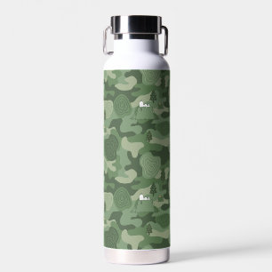 Erdnüsse   Snoopy & Woodstock Camouflage Camp Trinkflasche