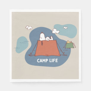 Erdnüsse   Snoopy & Woodstock Camp Life Serviette