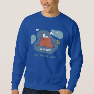 Erdnüsse Snoopy & Woodstock Camp Life Sweatshirt
