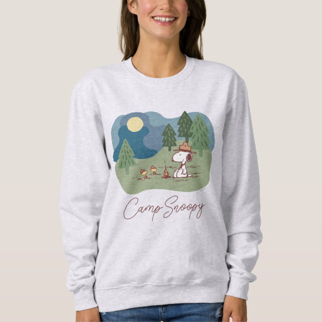 Erdnüsse | Snoopy & Woodstock Camp Sweatshirt (Vorderseite)