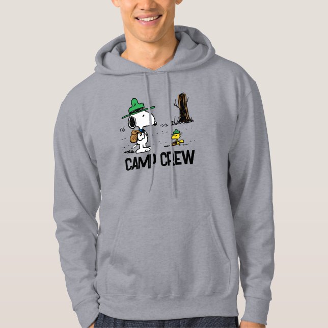Erdnüsse | Snoopy & Woodstock Camping Hoodie (Vorderseite)