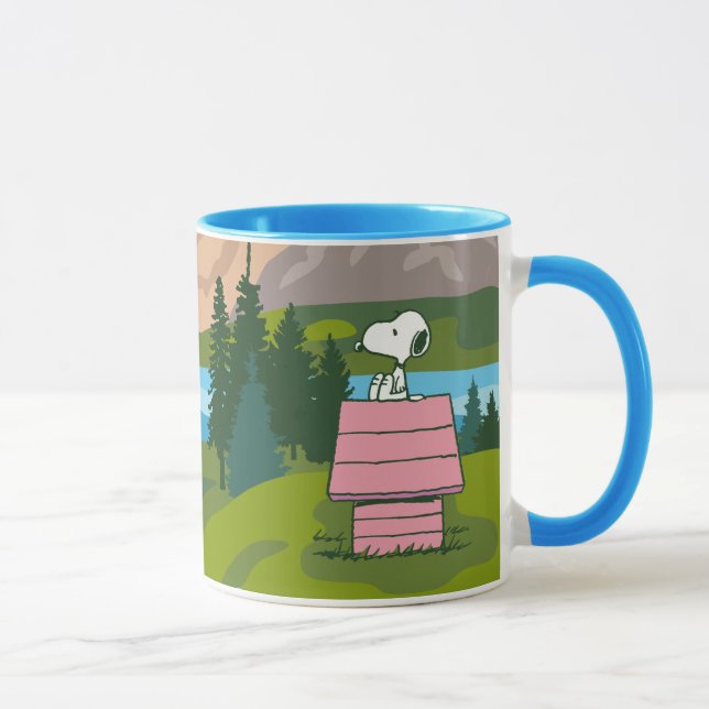 Erdnüsse | Snoopy & Woodstock Das große Outdoor Tasse (Rechts)