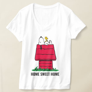 Erdnüsse Snoopy & Woodstock Doghouse T-Shirt