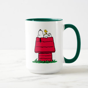 Erdnüsse   Snoopy & Woodstock Doghouse Tasse