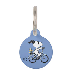 Erdnüsse   Snoopy & Woodstock Fahrrad Haustiermarke