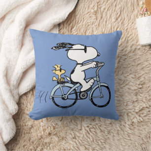 Erdnüsse   Snoopy & Woodstock Fahrrad Kissen
