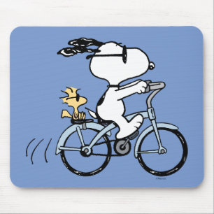 Erdnüsse   Snoopy & Woodstock Fahrrad Mousepad