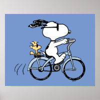 Erdnüsse | Snoopy & Woodstock Fahrrad