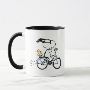 Erdnüsse   Snoopy & Woodstock Fahrrad Tasse