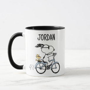 Erdnüsse   Snoopy & Woodstock Fahrrad Tasse