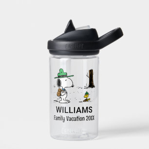 Erdnüsse   Snoopy & Woodstock Familienurlaub Trinkflasche
