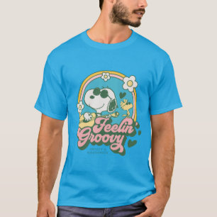 Erdnüsse Snoopy & Woodstock Feelin'Groovy T-Shirt