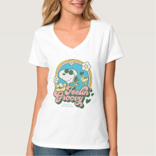 Erdnüsse Snoopy & Woodstock Feelin'Groovy T-Shirt