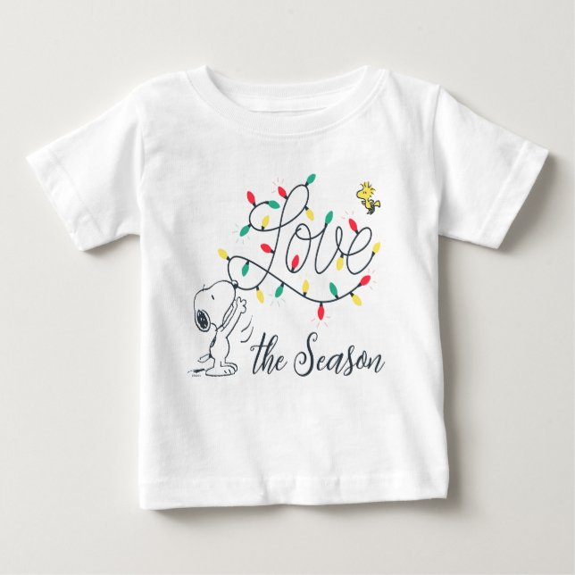 Erdnüsse | Snoopy & Woodstock Feriendekoration Baby T-shirt (Vorderseite)