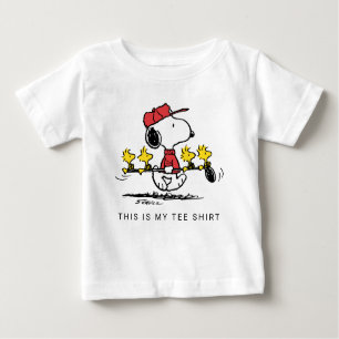 Erdnüsse   Snoopy, Woodstock & Friends Golf Baby T-shirt