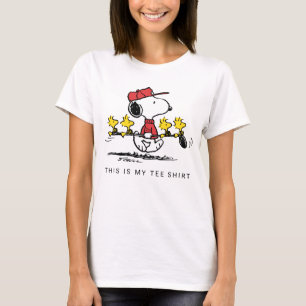 Erdnüsse Snoopy, Woodstock & Friends Golf T-Shirt